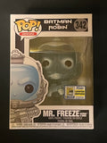 Funko Pop! Batman & Robin Mr. Freeze #342 Official Con Sticker SDCC 2020