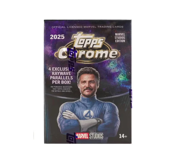 2025 Topps Marvel Studios Chrome Blaster Box