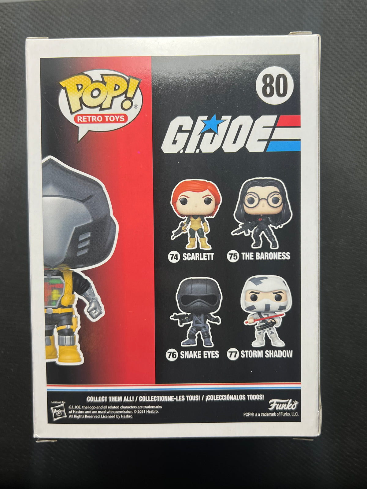 Funko Pop Retro G.I. Joe Cobra B.A.T. #80 2021 Summer Convention