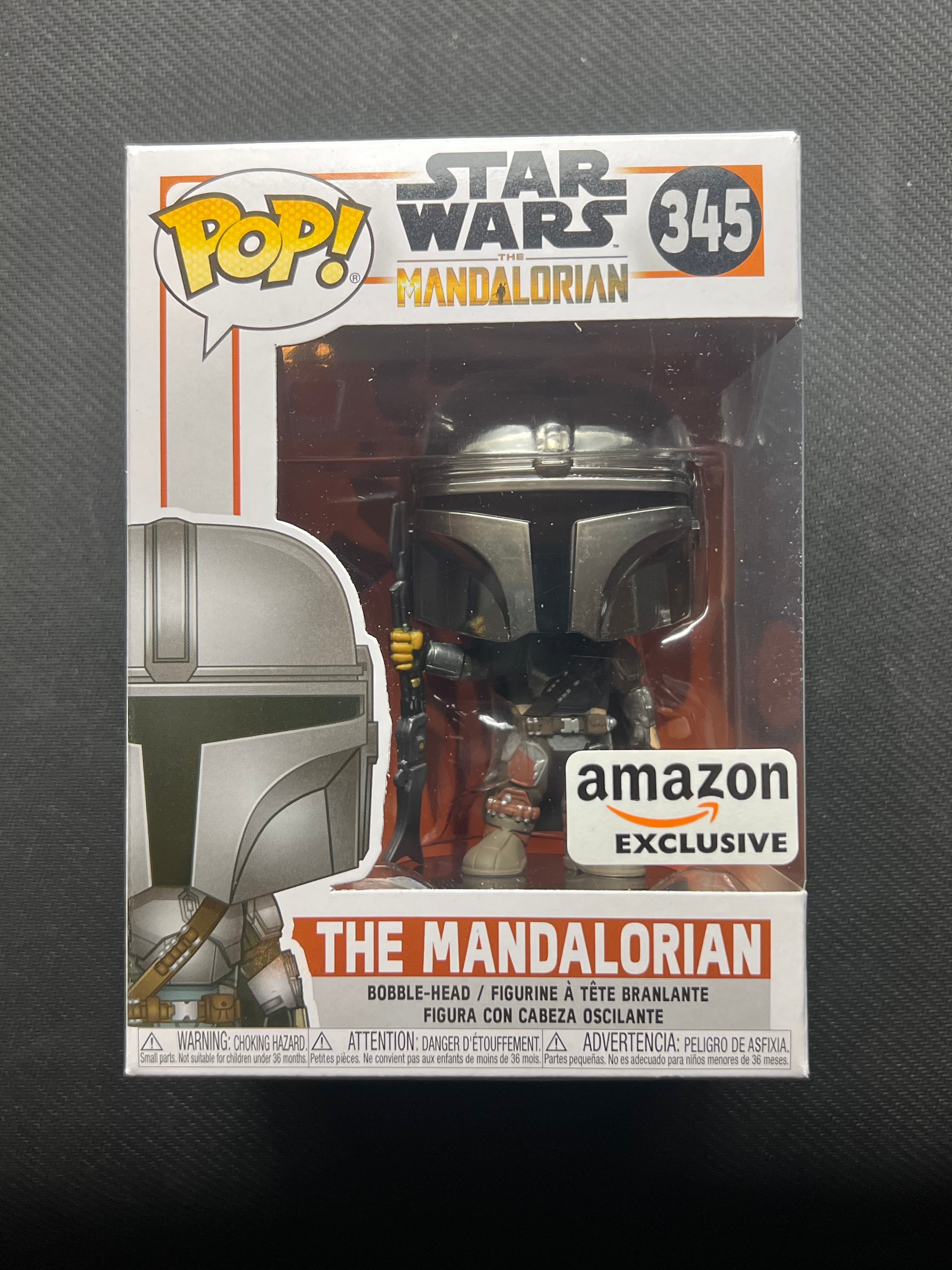 Funko POP! Star Wars The Mandalorian #345 Amazon Exclusive Vinyl Figure