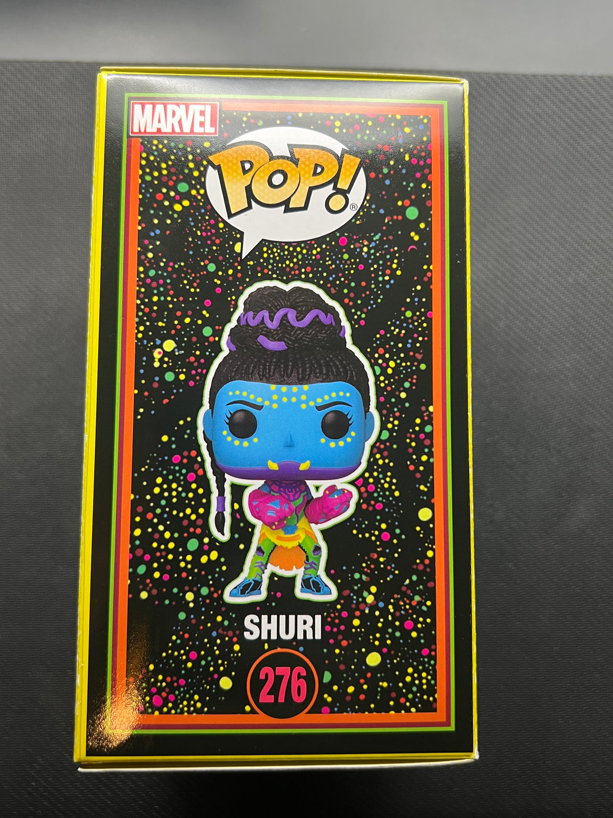 Funko Pop! Marvel Black Panther SHURI #276 Blacklight Target Exclusive FAST SHIP