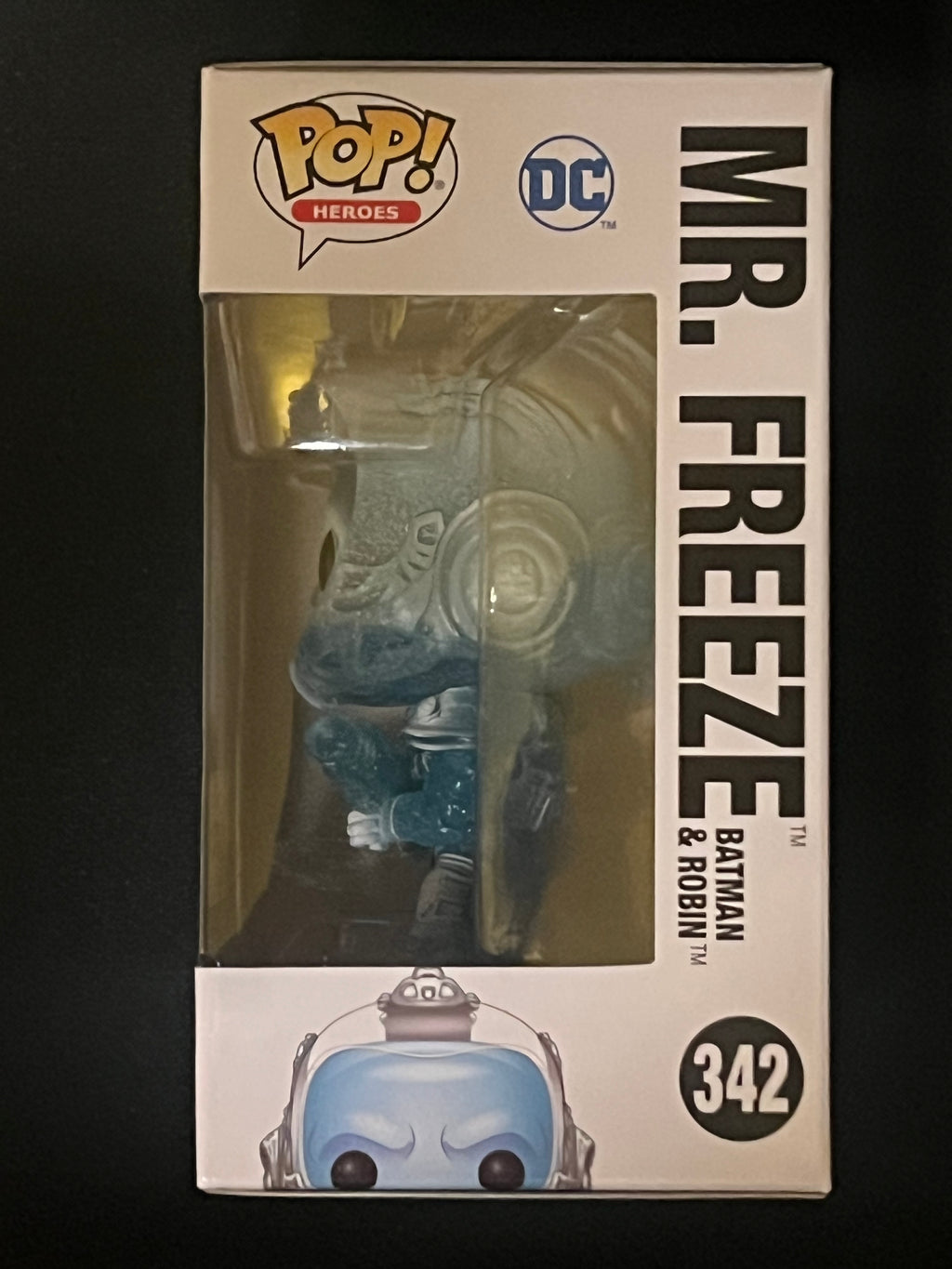 Funko Pop! Batman & Robin Mr. Freeze #342 Official Con Sticker SDCC 2020
