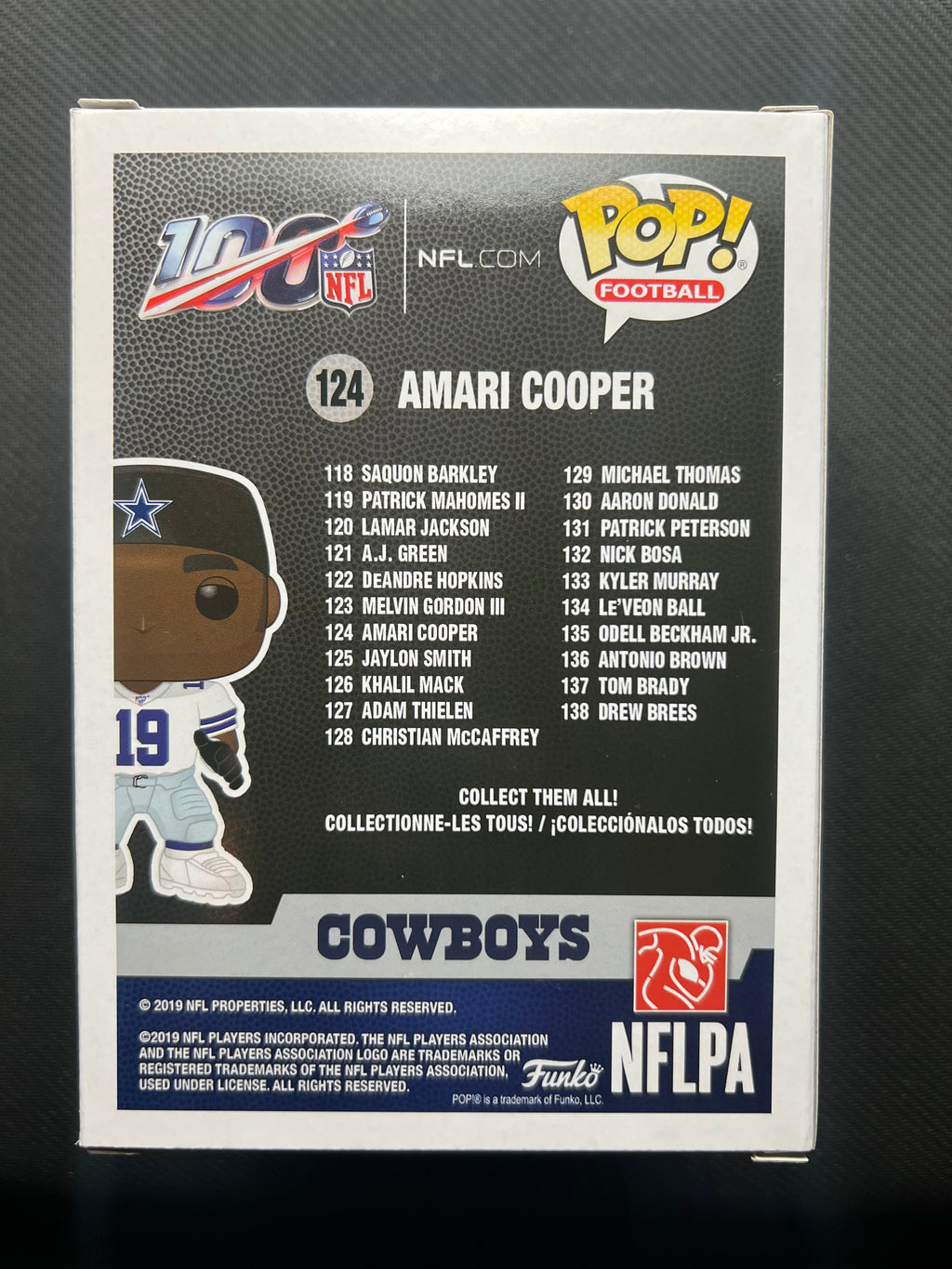 Funko Pop! Vinyl: Amari Cooper #124 (NFL Dallas Cowboys)
