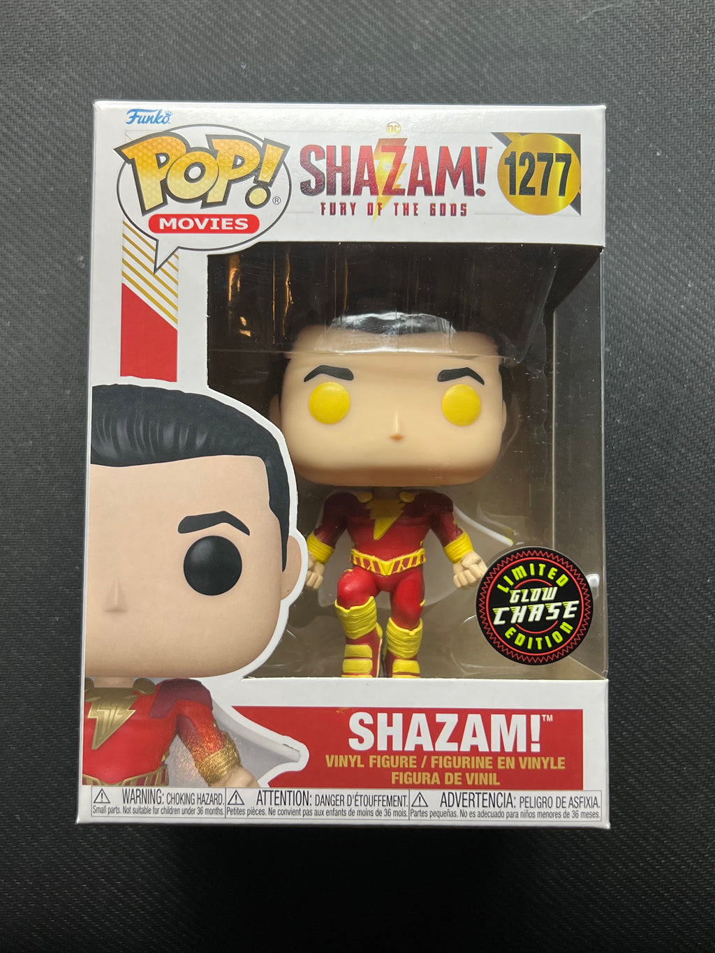 Funko Pop Shazam #1277 Chase - Glow in the dark