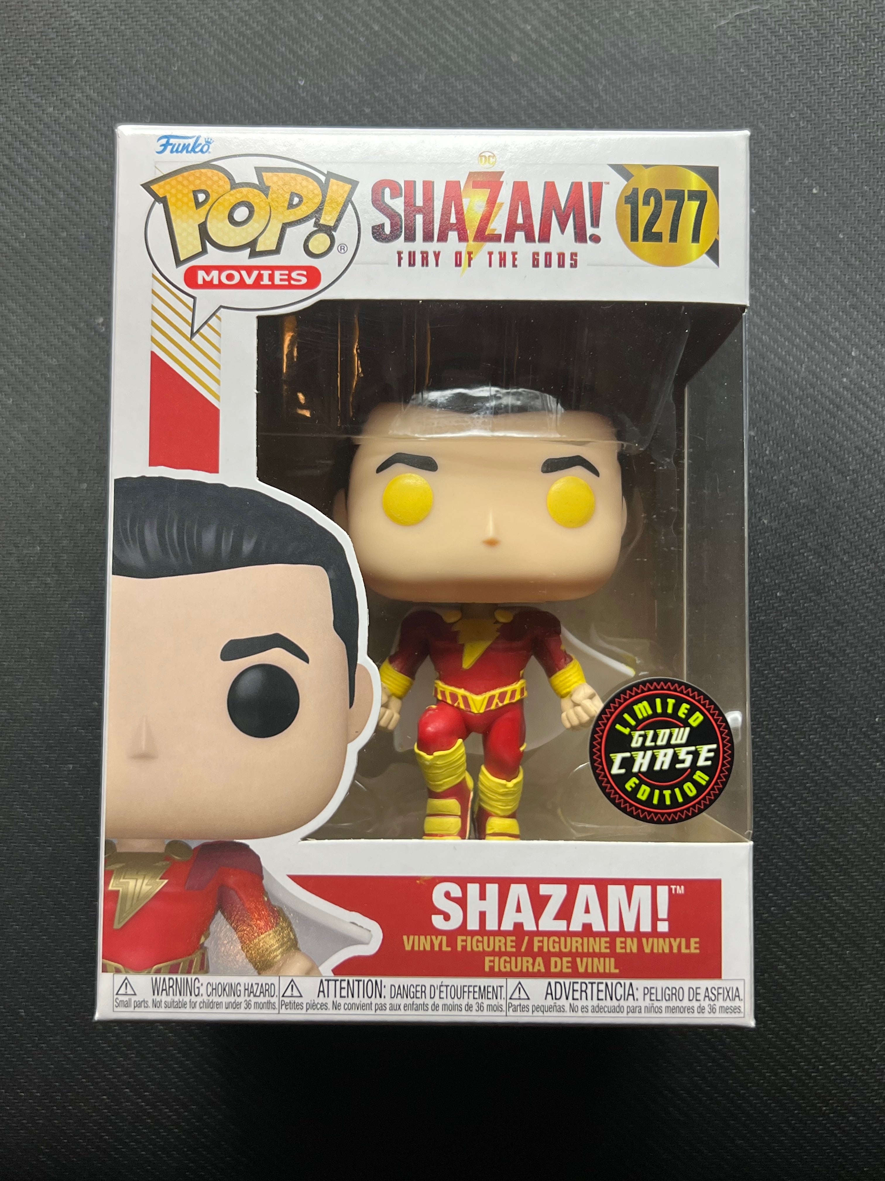 Funko Pop Shazam #1277 Chase - Glow in the dark