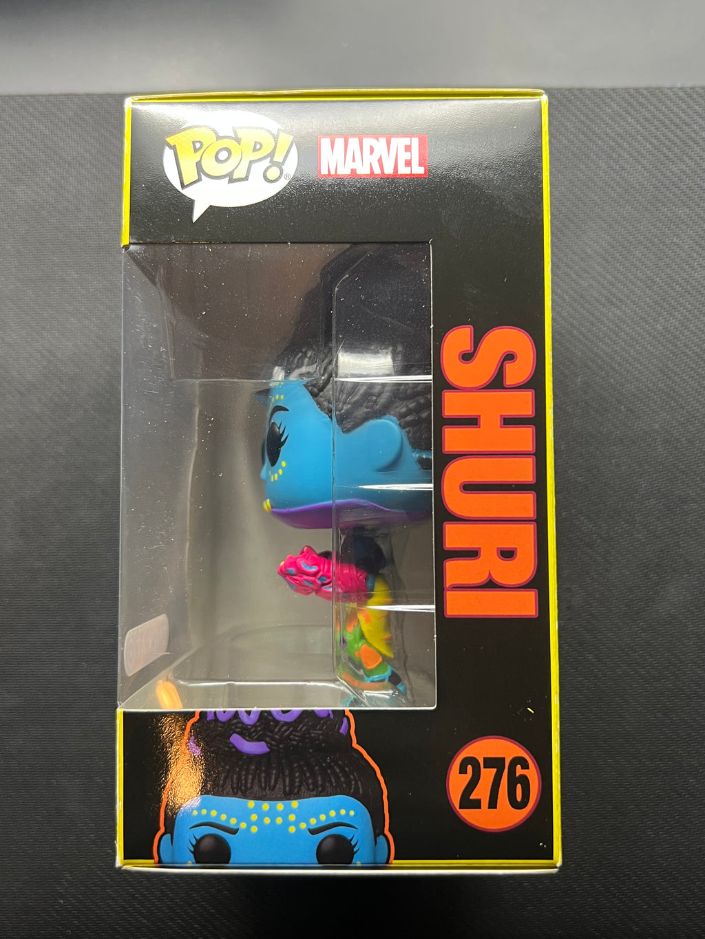 Funko Pop! Marvel Black Panther SHURI #276 Blacklight Target Exclusive FAST SHIP