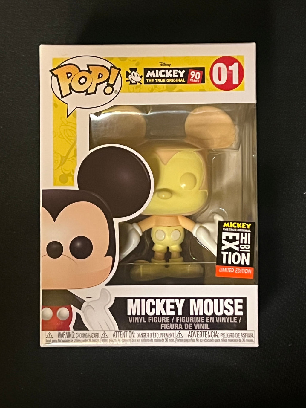 Funko Pop Mickey Mouse 01 Peaches & Cream NYC Exhibit