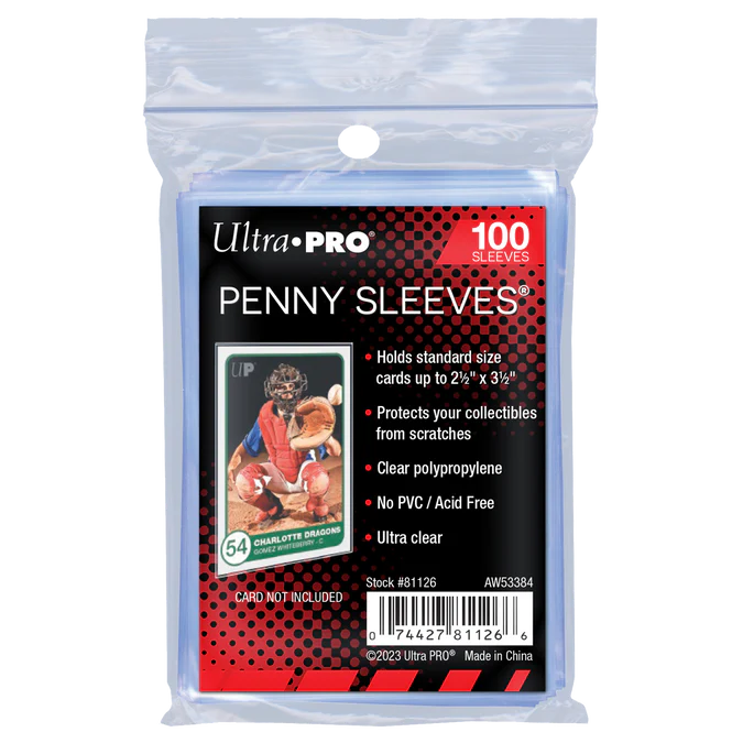 Ultra Pro Soft Card Sleeves 100 Ct. Pack