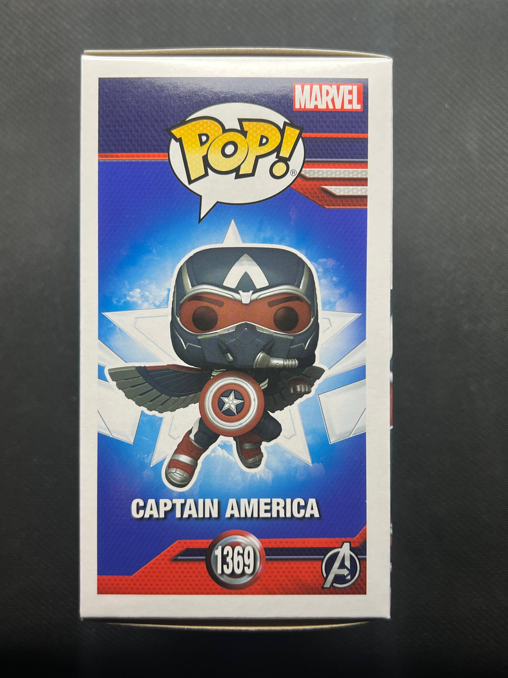 Funko POP! Marvel Captain America Brave New World #1369 Captain America Collector Corps