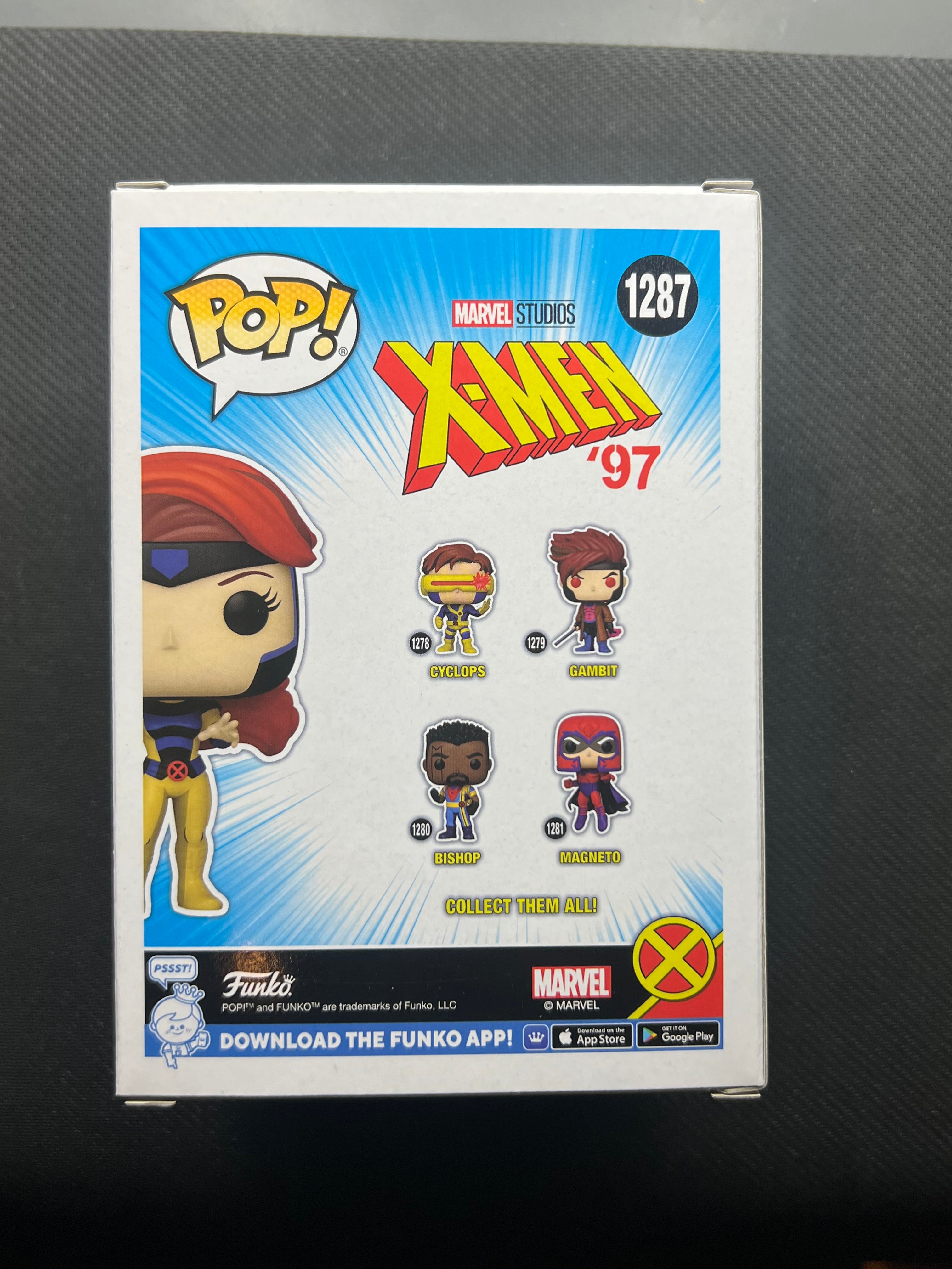 Funko Pop! Vinyl Jean Grey #1287 X-Men '97 Marvel Collector Corps Exclusive
