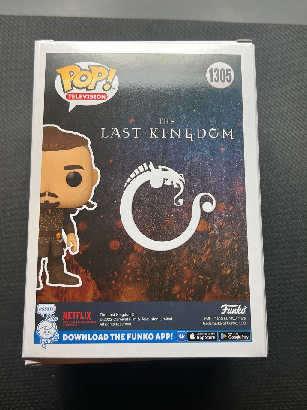 Funko Pop! Uhtred The Last Kingdom - New York Comic Con Sticker (Exclusive) #1305