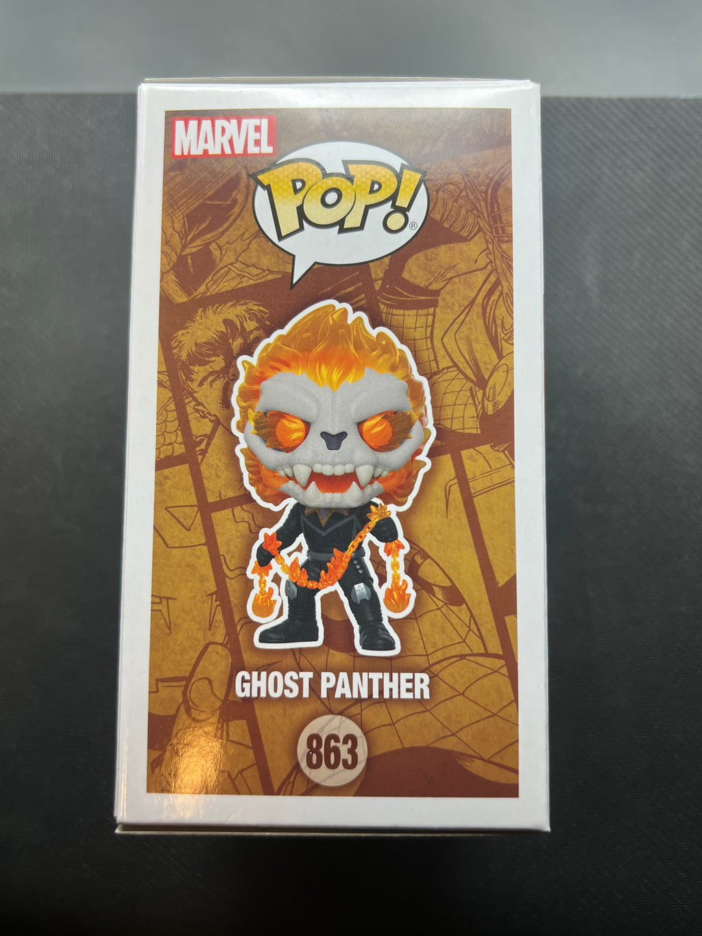 Funko Pop! Vinyl: Marvel - Ghost Panther Glows GITD Exclusive #863