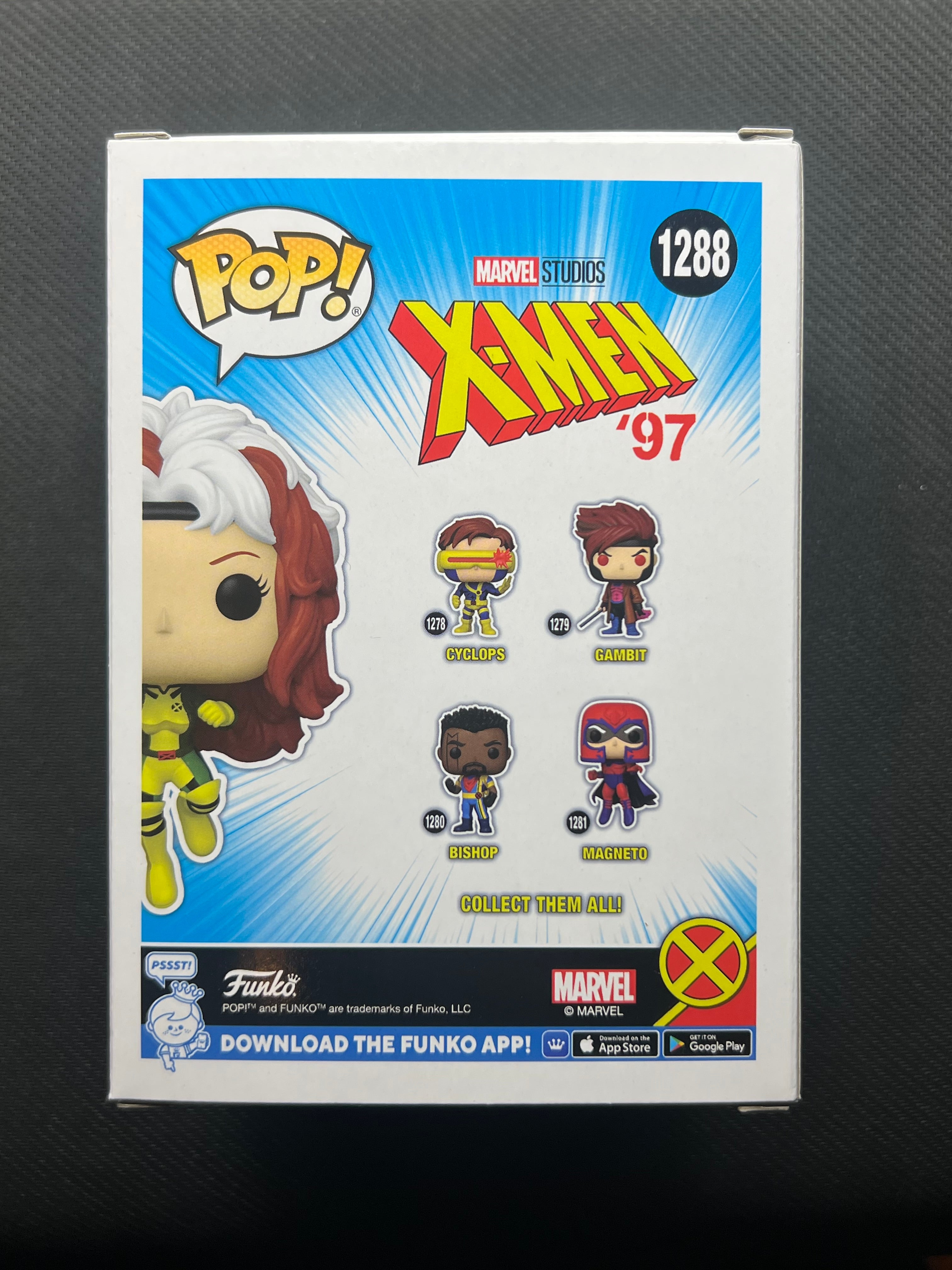 Funko Pop! X-Men '97 Rogue #1288 Vinyl Figure Marvel Collector Corps Exclusive