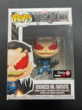 Funko Pop Marvel Venomized Mr Fantastic #689 Metallic GameStop Exclusive