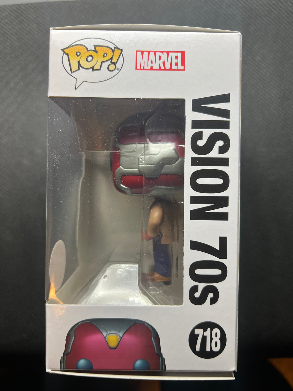 Funko Pop! Vinyl: Marvel - 70's Vision - GameStop (Exclusive) #718