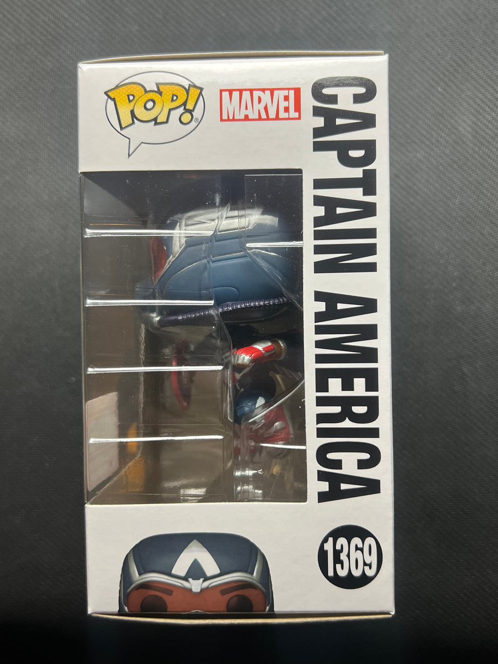 Funko POP! Marvel Captain America Brave New World #1369 Captain America Collector Corps