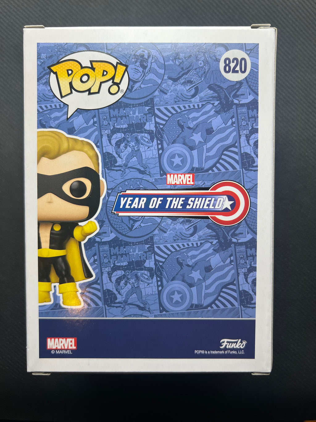 Funko Pop! Nomad (Steve Rogers) #820 Marvel Collectors Corps Exclusive