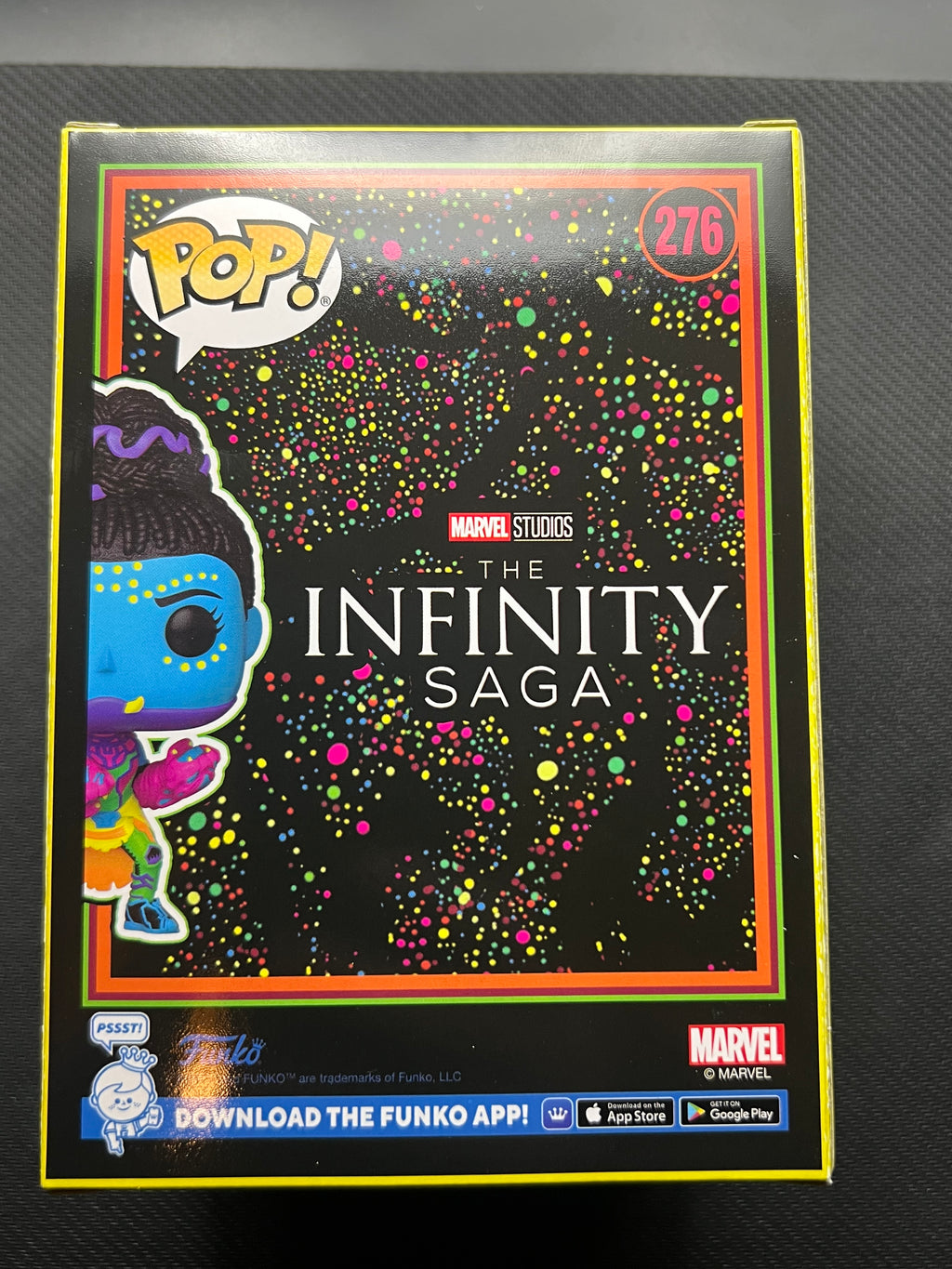 Funko Pop! Marvel Black Panther SHURI #276 Blacklight Target Exclusive FAST SHIP