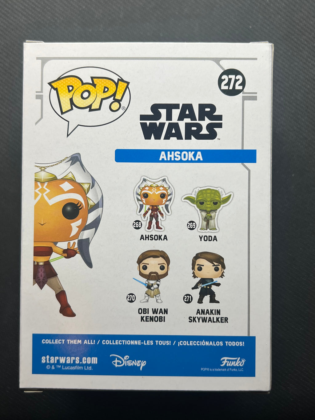 Funko Pop Star Wars - Ahsoka Tano - Hot Topic (Exclusive) #272