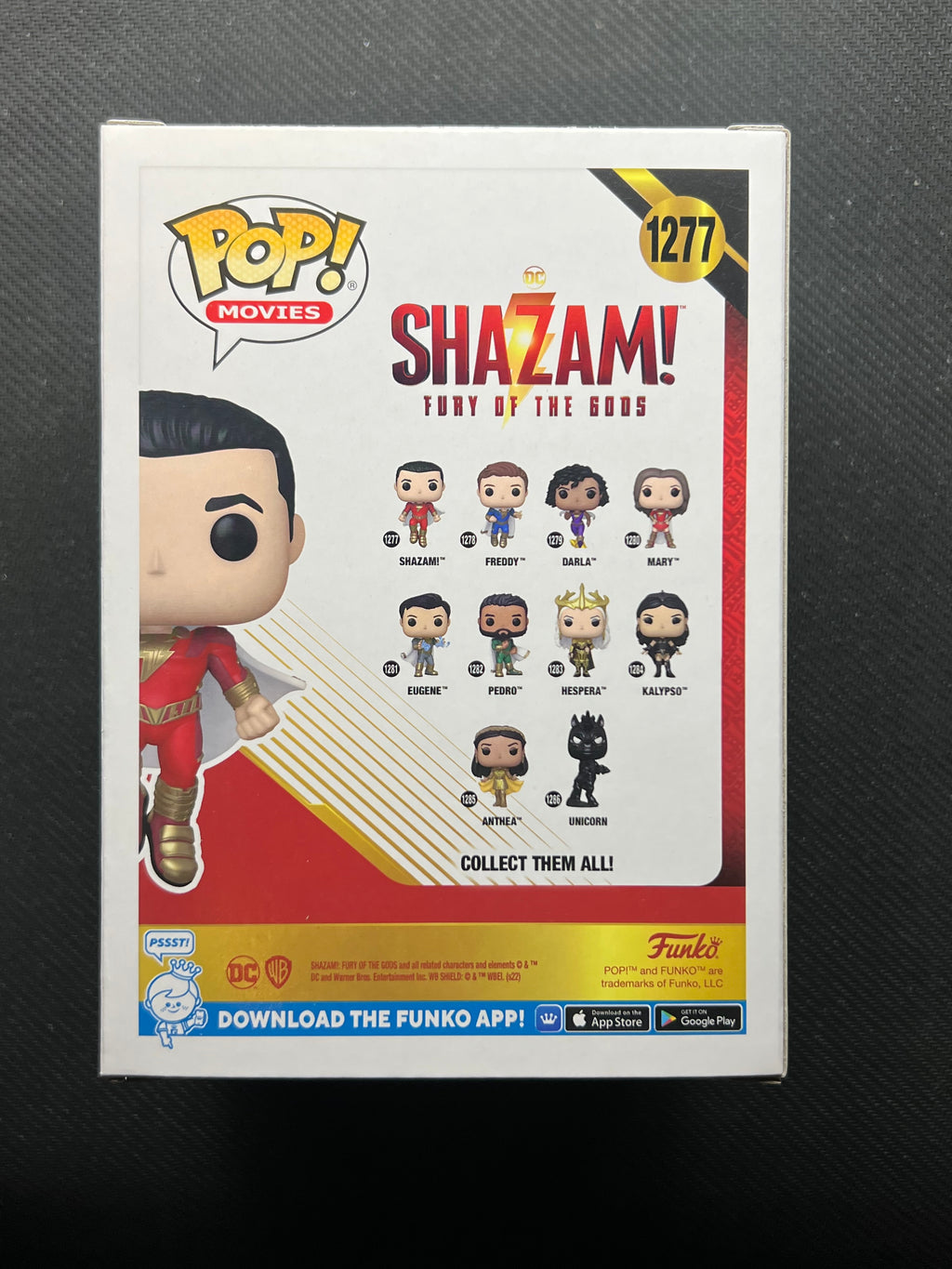 Funko Pop Shazam #1277 Chase - Glow in the dark