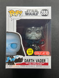 Funko Pop Star Wars Darth Vader #288 Glow In The Dark Target Exclusive (Bobble)