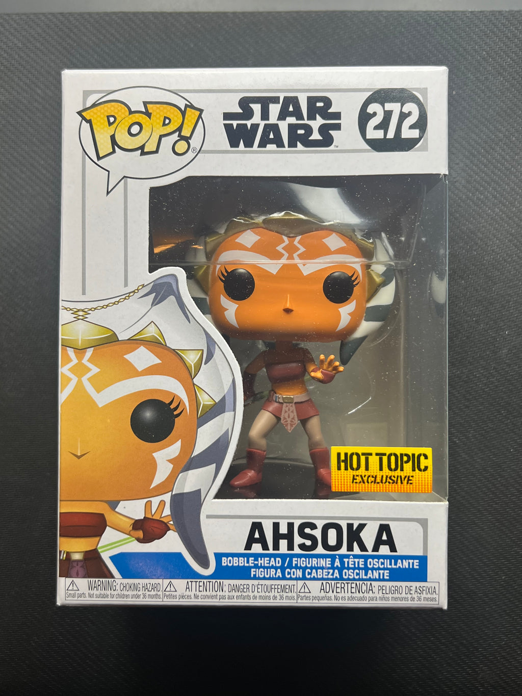 Funko Pop Star Wars - Ahsoka Tano - Hot Topic (Exclusive) #272