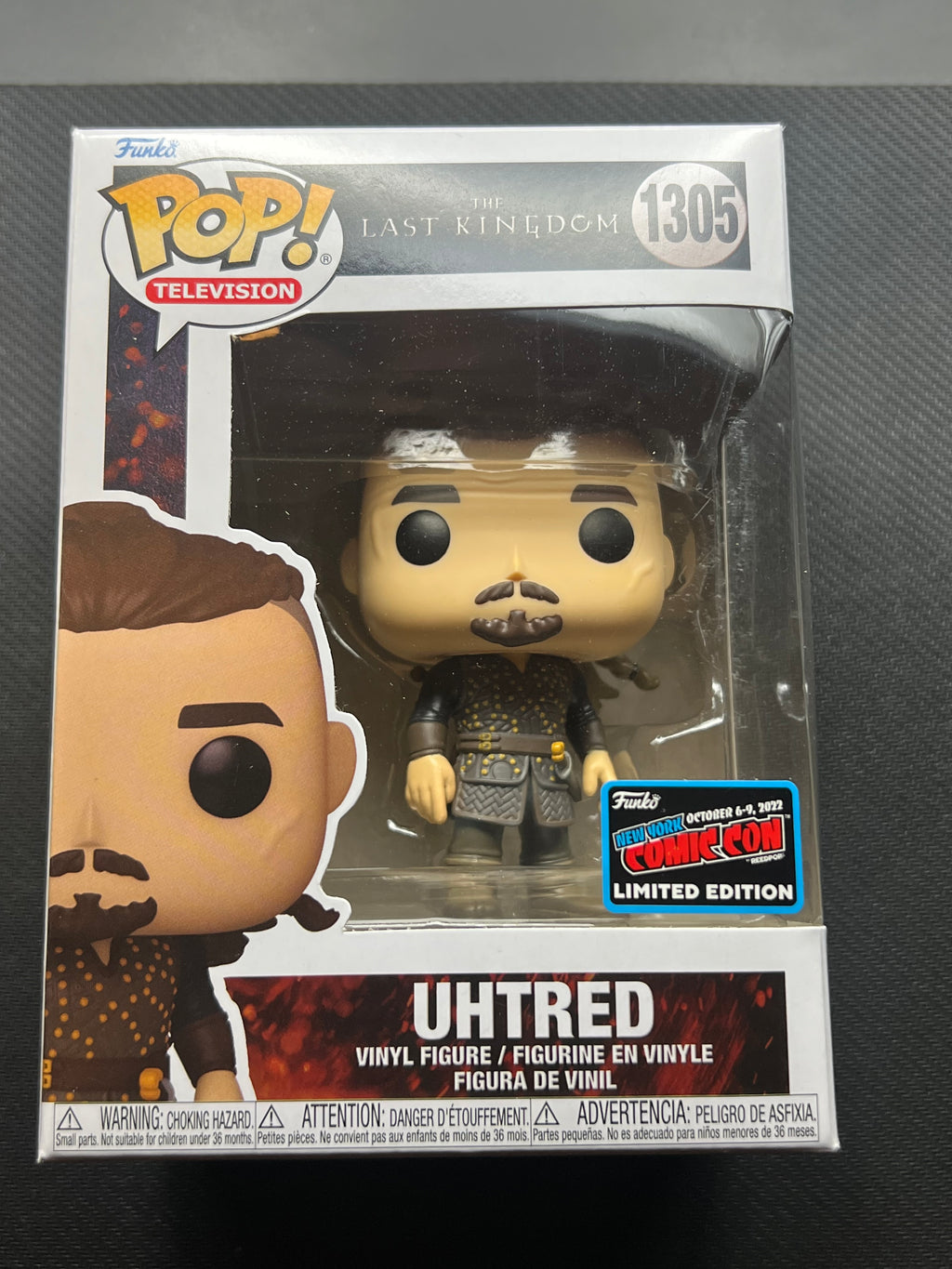 Funko Pop! Uhtred The Last Kingdom - New York Comic Con Sticker (Exclusive) #1305