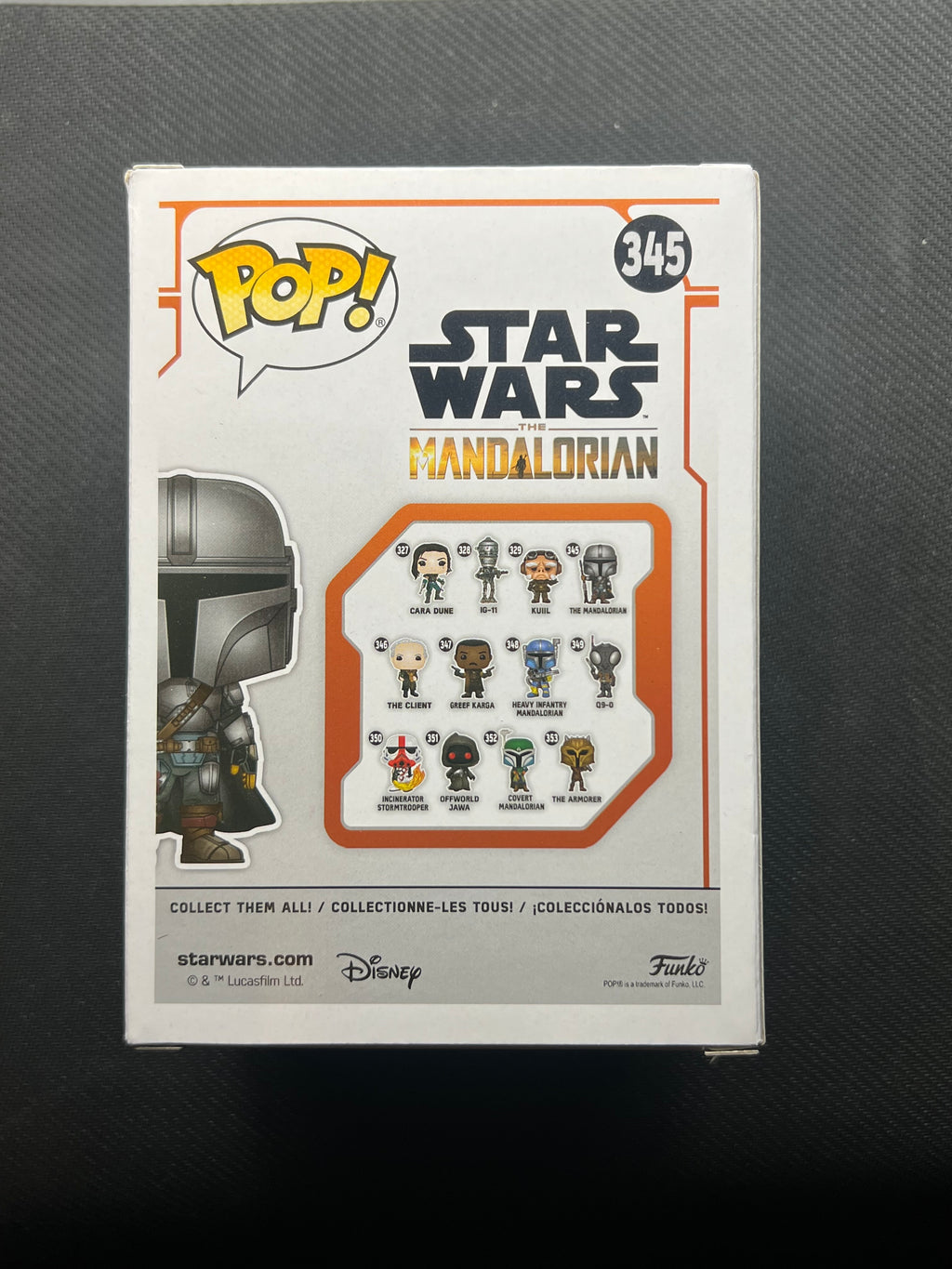 Funko POP! Star Wars The Mandalorian #345 Amazon Exclusive Vinyl Figure