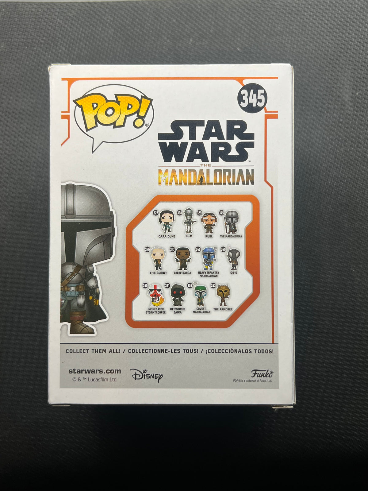 Funko POP! Star Wars The Mandalorian #345 Amazon Exclusive Vinyl Figure