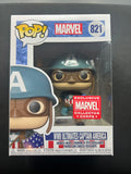Funko POP! Marvel WWII Ultimates Captain America #821 Collector Corps Exclusive