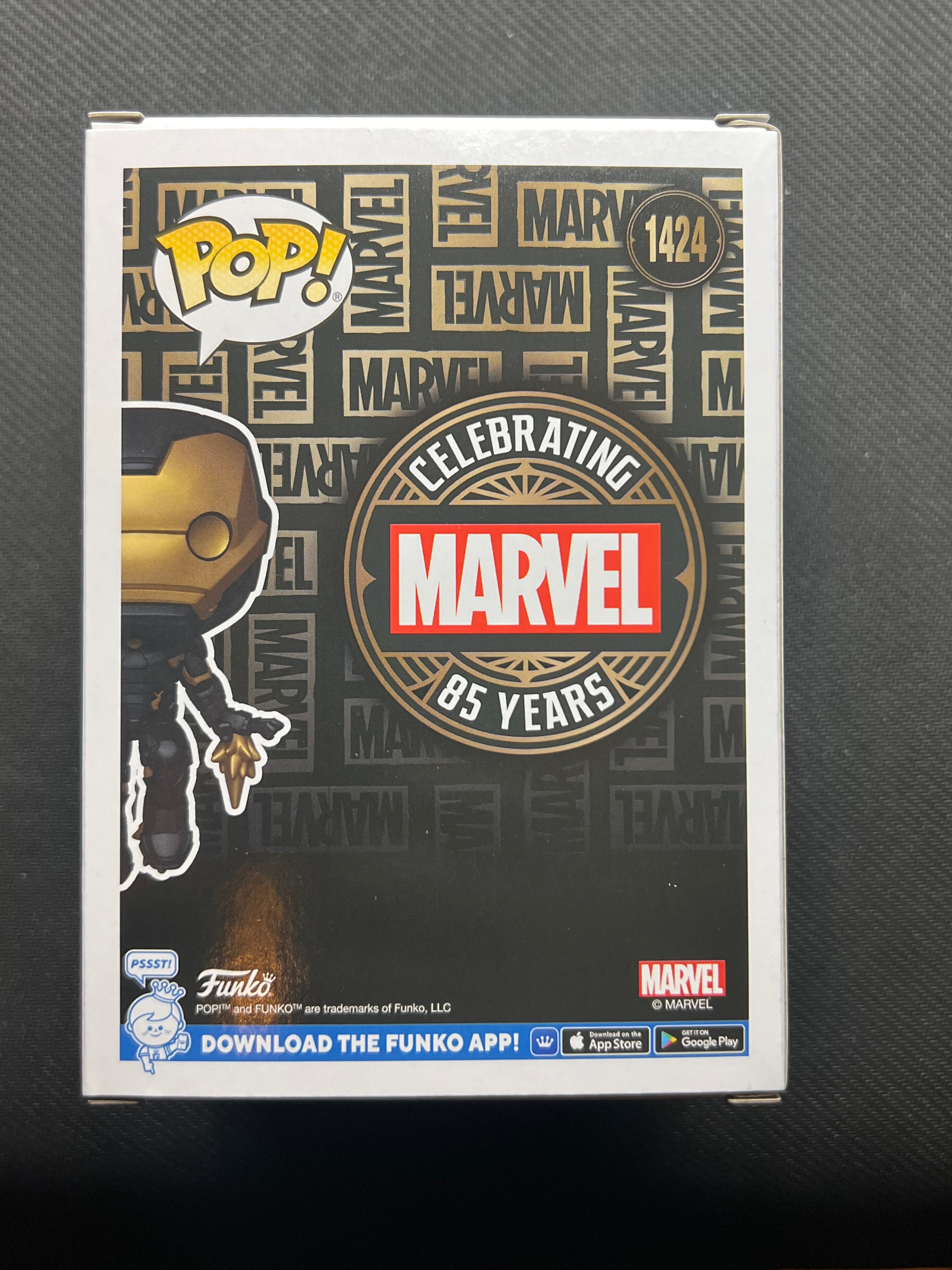 Funko Pop! Vinyl Marvel Iron Man #1424 Marvel Collector Corps Exclusive