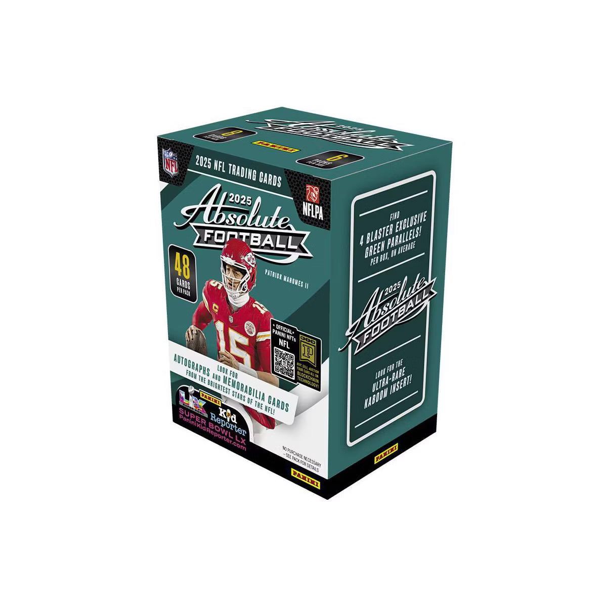 2025 Panini NFL Absolute Football Trading Card Blaster Box