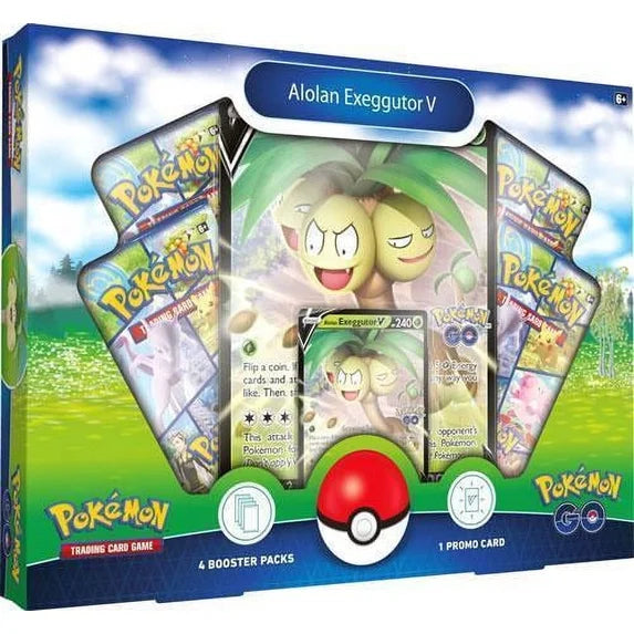 Pokémon Go Collection Alolan Exeggutor V Box