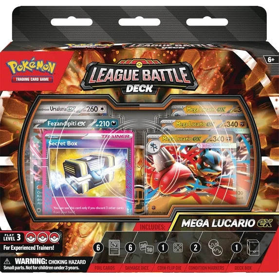 Pokémon Mega Lucario ex League Battle Deck