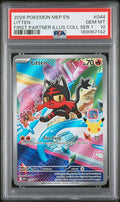 2026 POKEMON MEP BLACK STAR PROMOS #044 LITTEN FIRST PARTNER Series 1 PSA 10