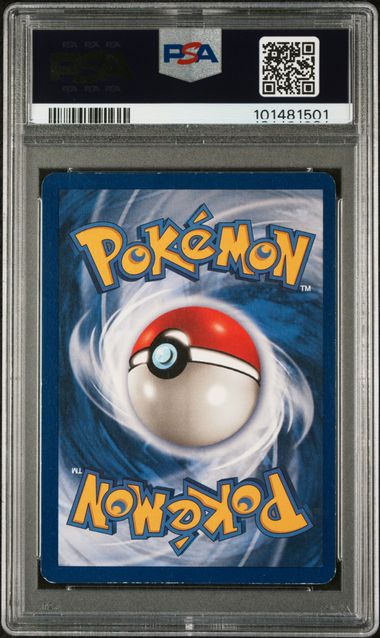 1999 POKEMON FOSSIL #14 RAICHU-HOLO PSA 6