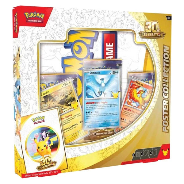 Pokémon 30th Celebration Poster Collection Box