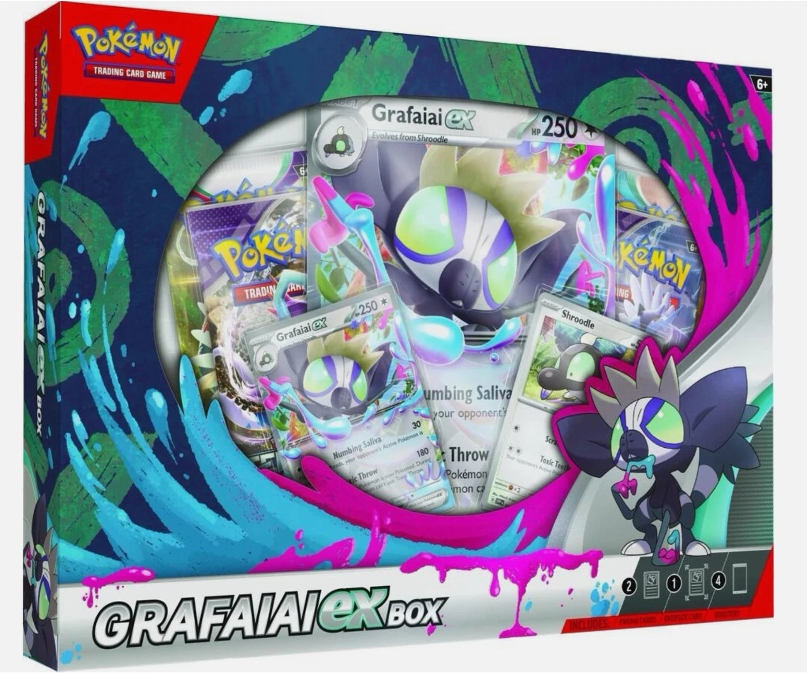 Pokémon Grafaiai ex Box