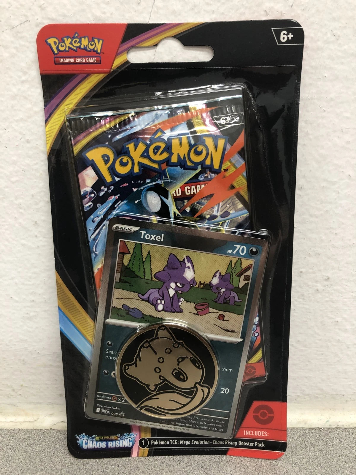 Pokémon Chaos Rising Checklane Blister Pack