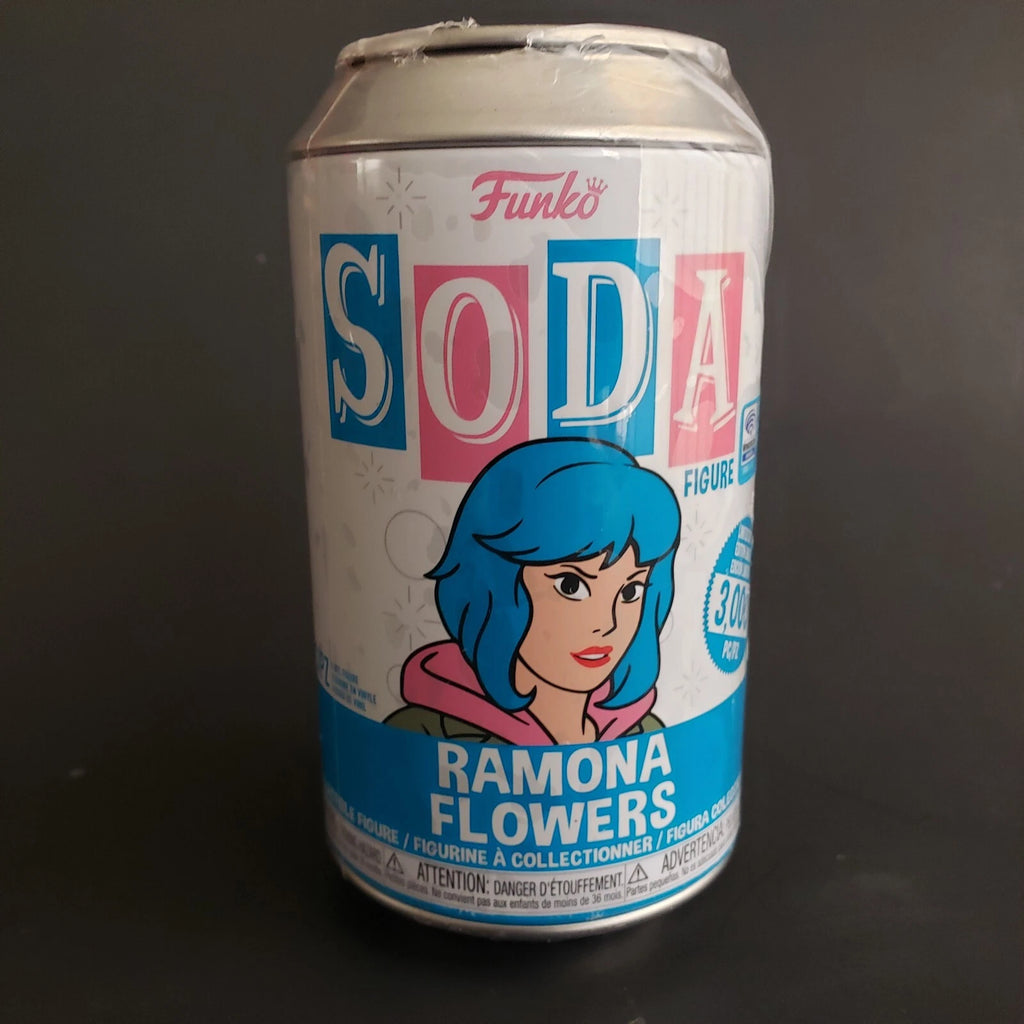 Funko Soda WonderCon Exclusive Scott Pilgrim Ramona Flowers Vinyl Figure LE 3000