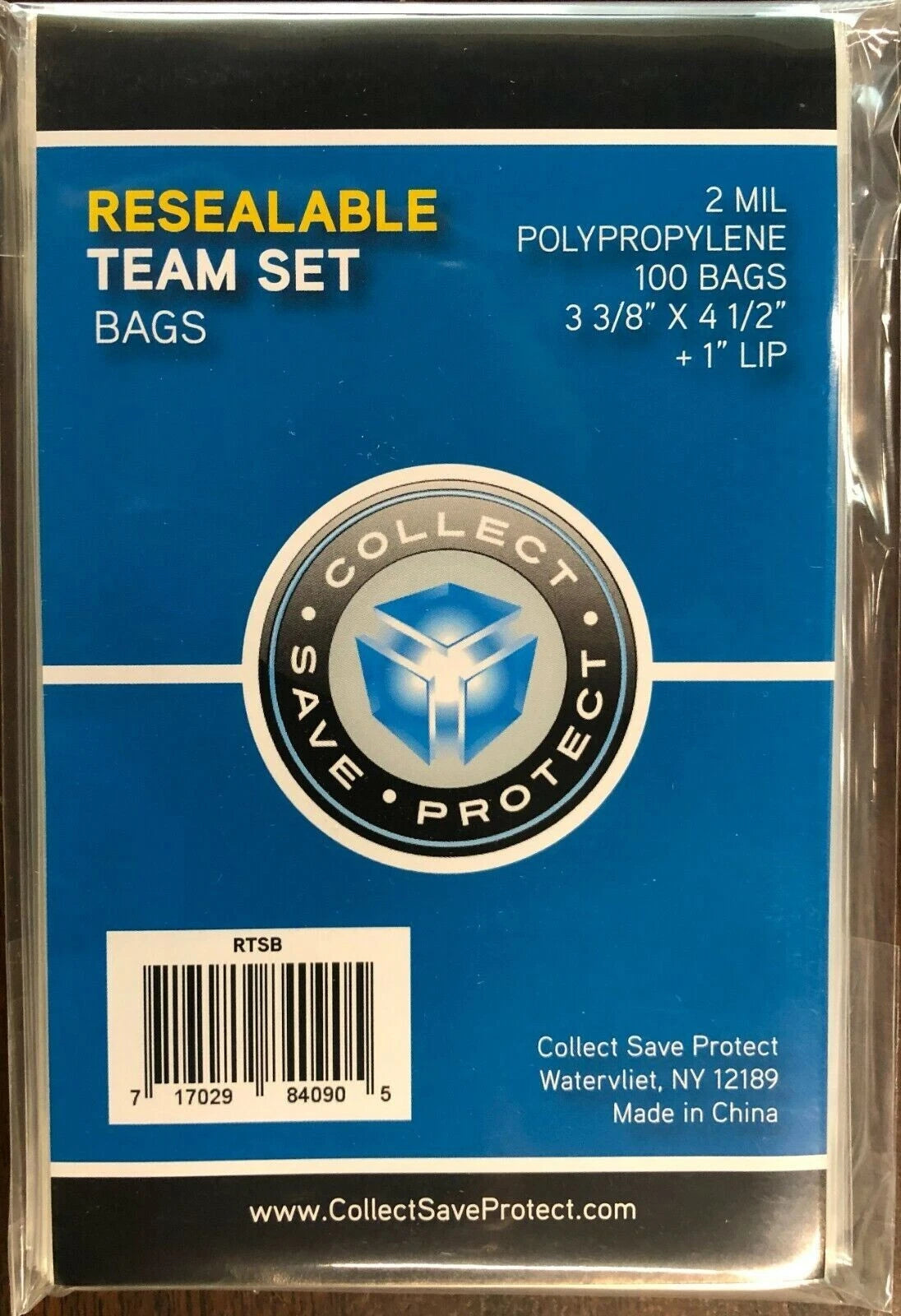 CSP Resealable Team Set Bags 100CT